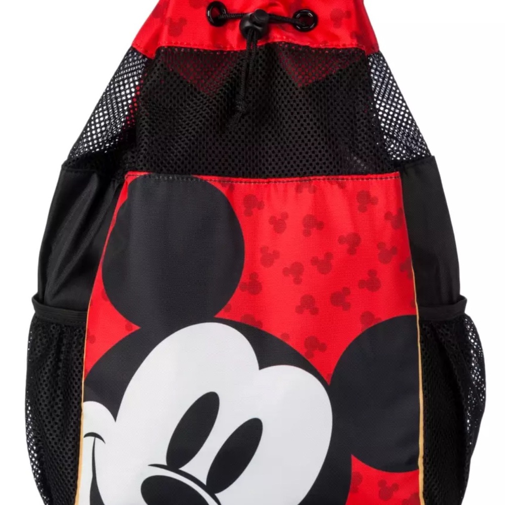 Disney Red and Black Mickey Mouse Backpack